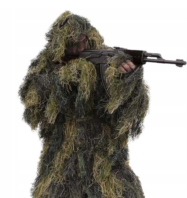 Mil-Tec Strój Maskujący Ghillie Parka Anti Fire Pro M/L