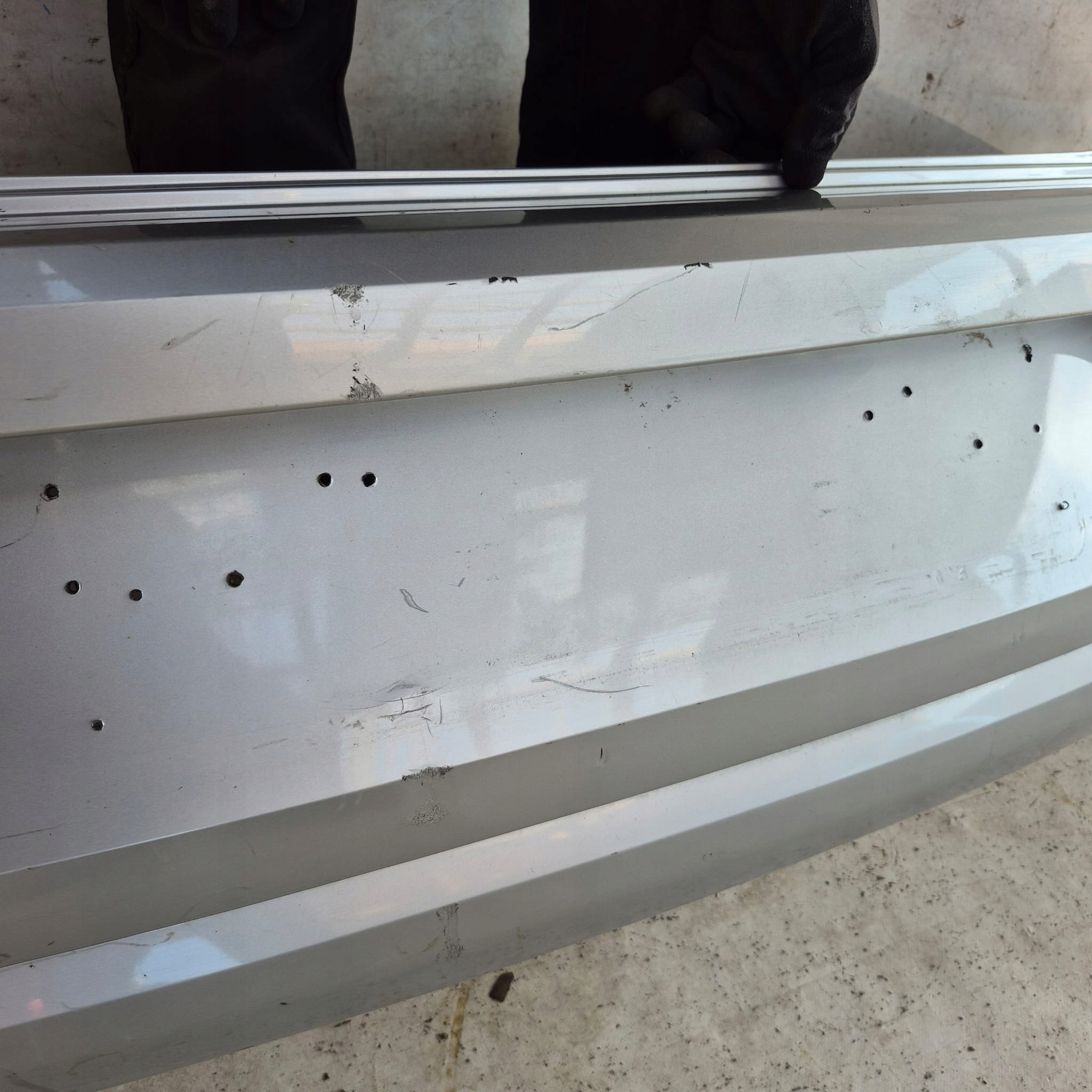 VW POLO V 6C LIFT 14- bumper rear part rear