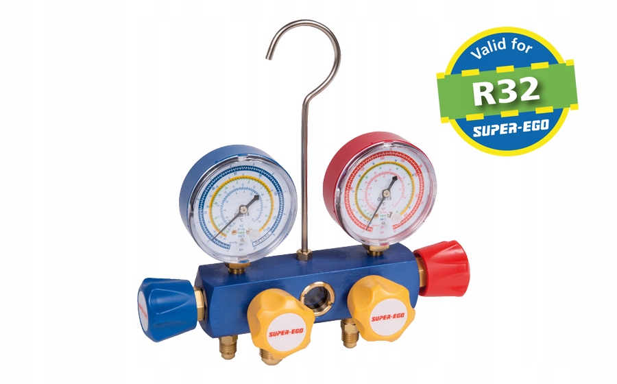 Блок клапан супер Его KIT MANFL AC 3 шланги R32