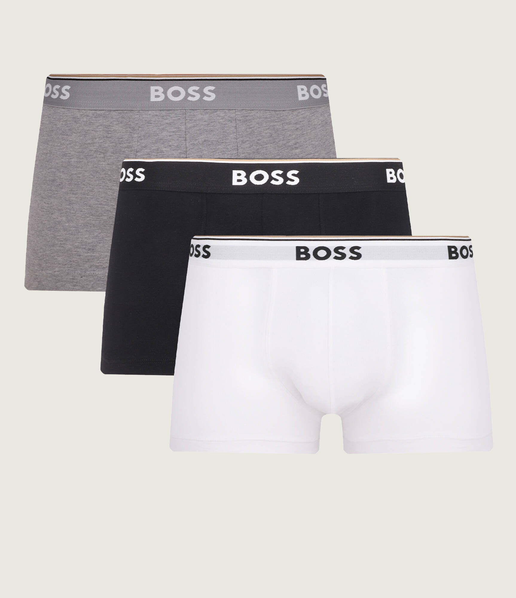 Hugo Boss pánské boxerky sada 3 kusů prémiových bavlněných elastických boxerek r.XXL