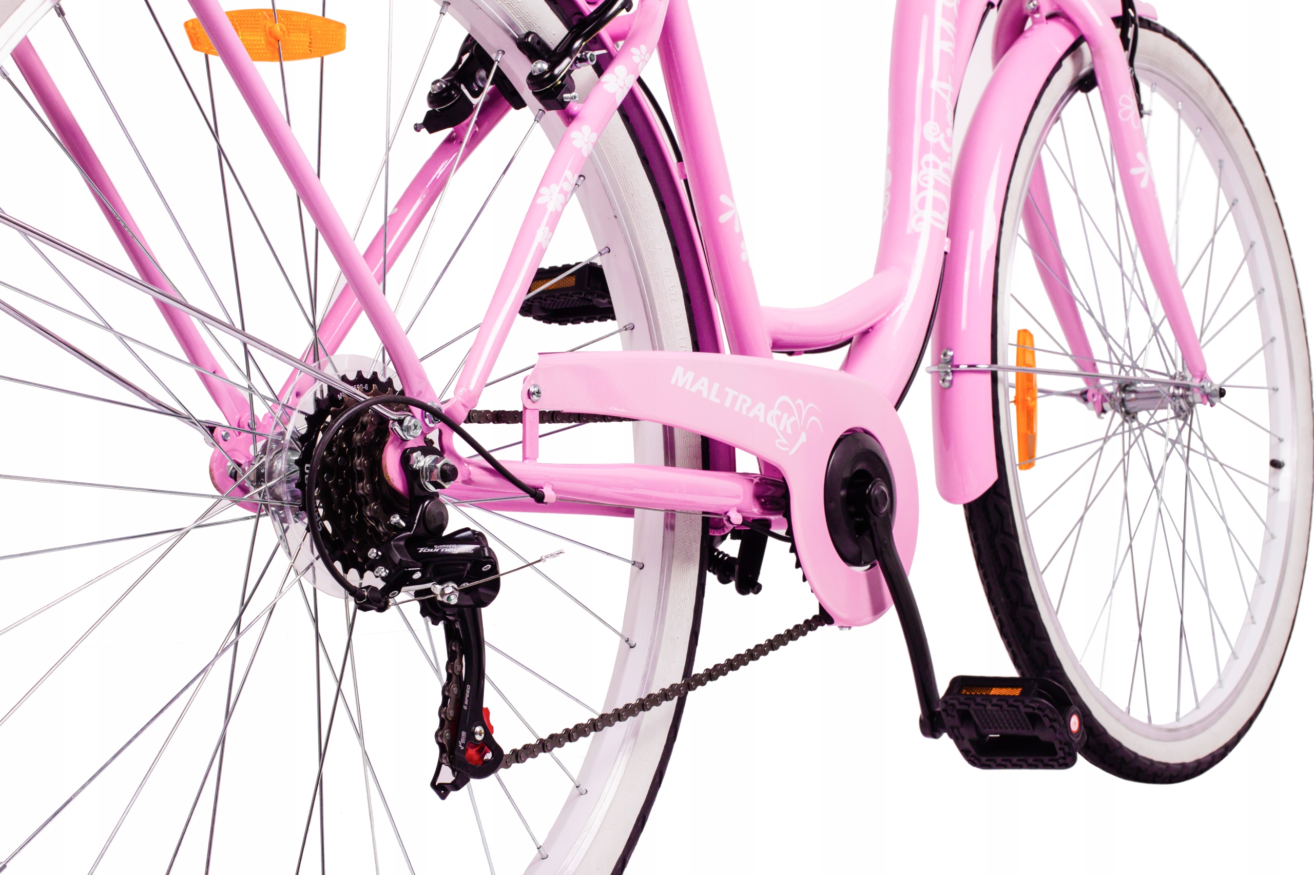 Sieviešu pilsētas velosipēds 28 BLACK LADIES 6 SHIMANO BASKET Dzimums meitene sieviete