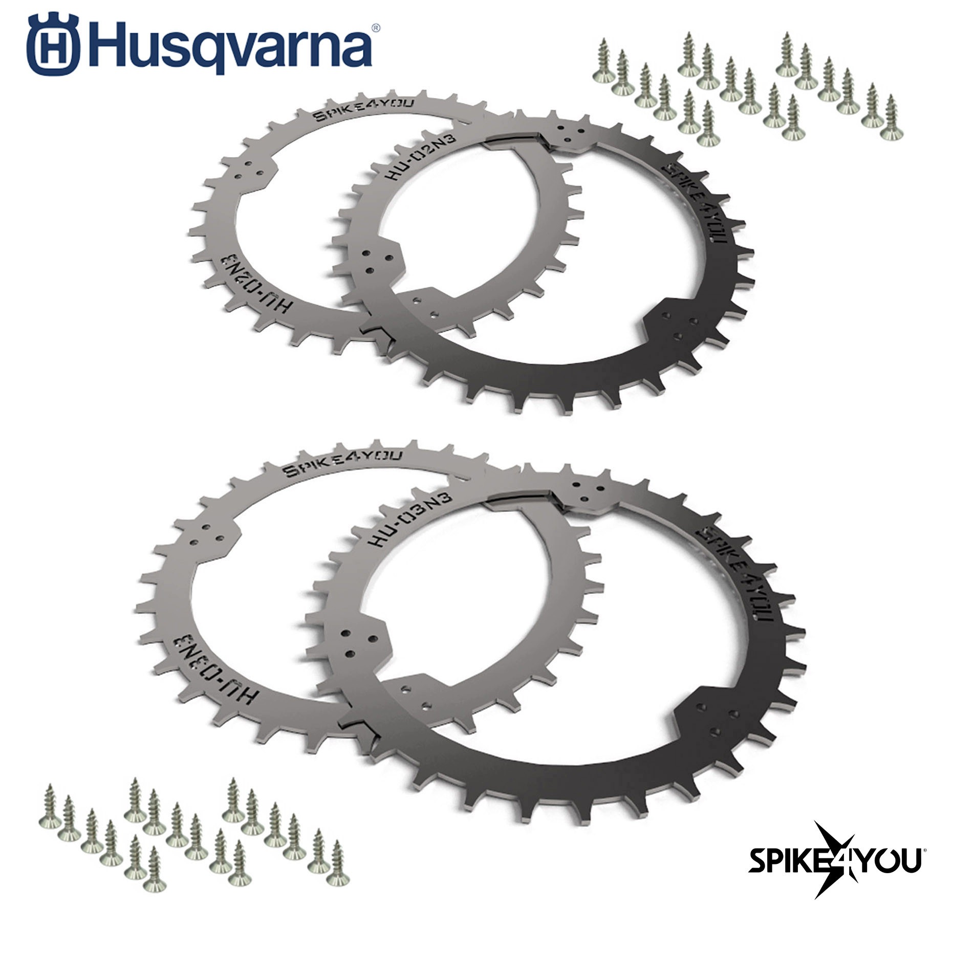 OB1011 Hroty pro robotickou sekačku Husqvarna Automower 435, 535X Awd Inox 3 mm