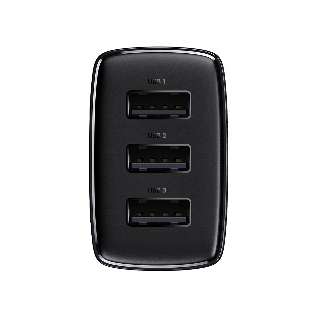 BASEUS SZYBKA ŁADOWARKA SIECIOWA ZASILACZ KOSTKA DO TELEFONU 3X USB QC 17W Marka Baseus