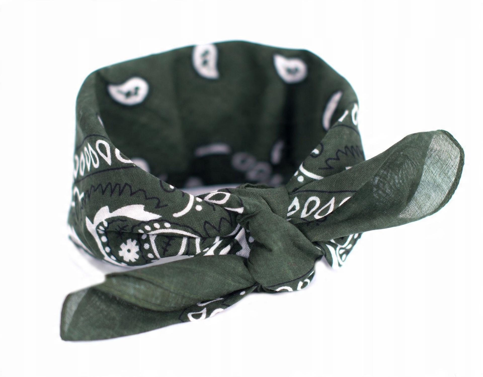 

Bandana Classic rebel Bawełna 55 x 55 Oliwka