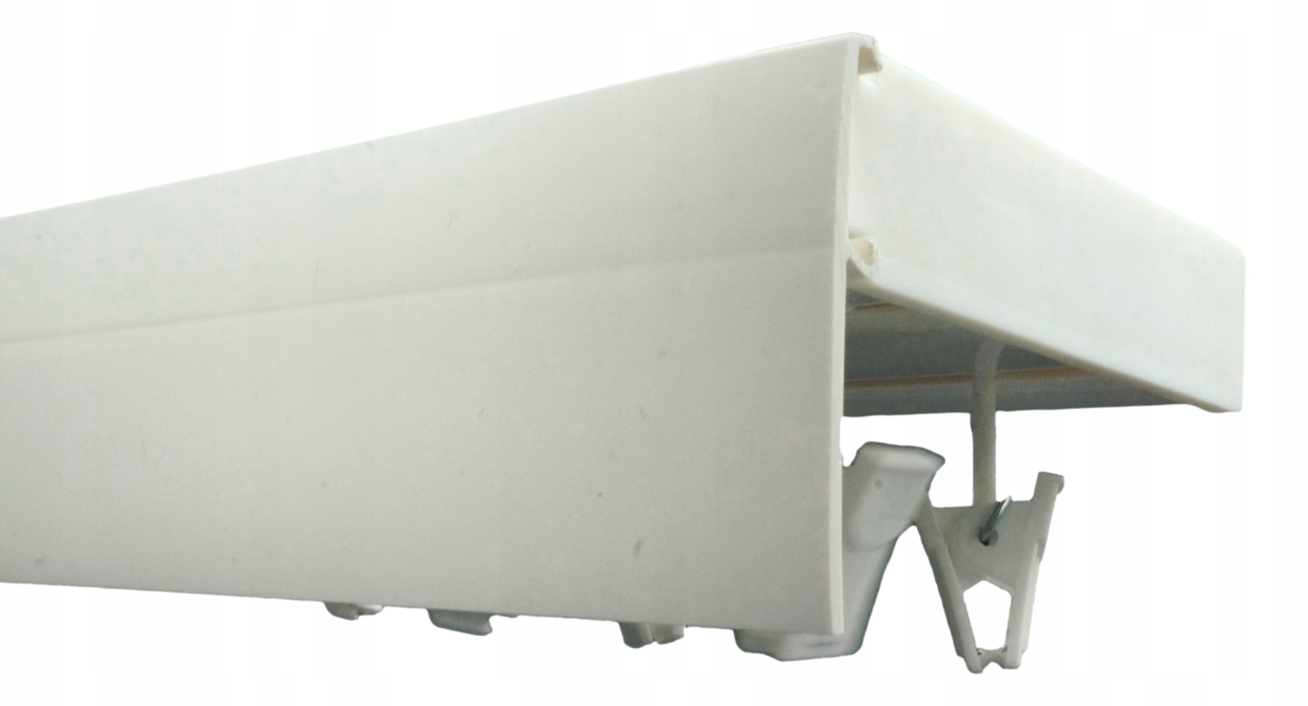 

Szyna sufitowa Pcv Biała II-tory 120cm osłona