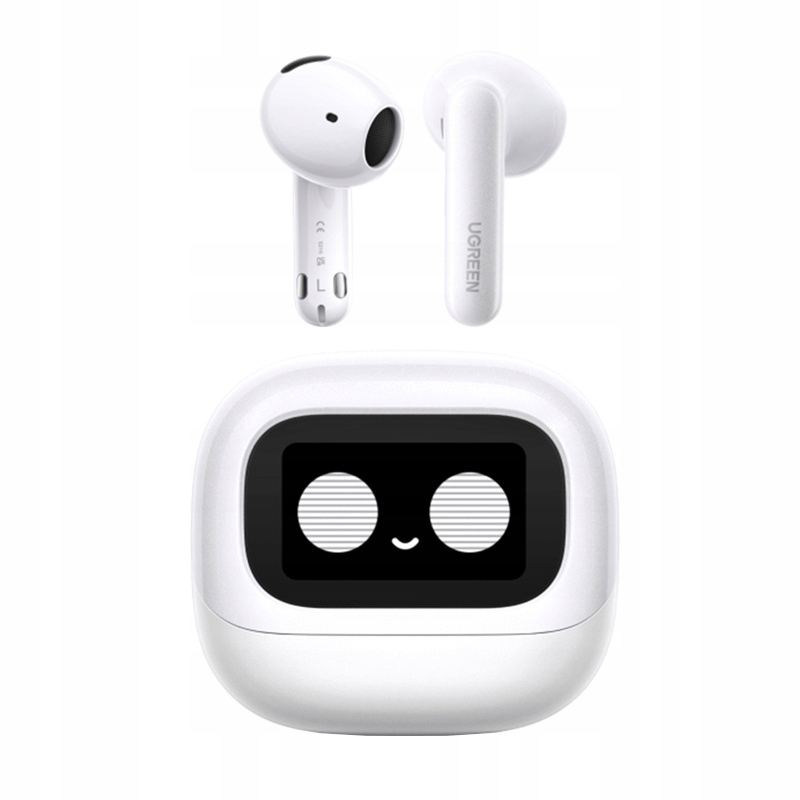 Sluchátka do uší Ugreen Tws WS216 LightBuds Magic (bílá)