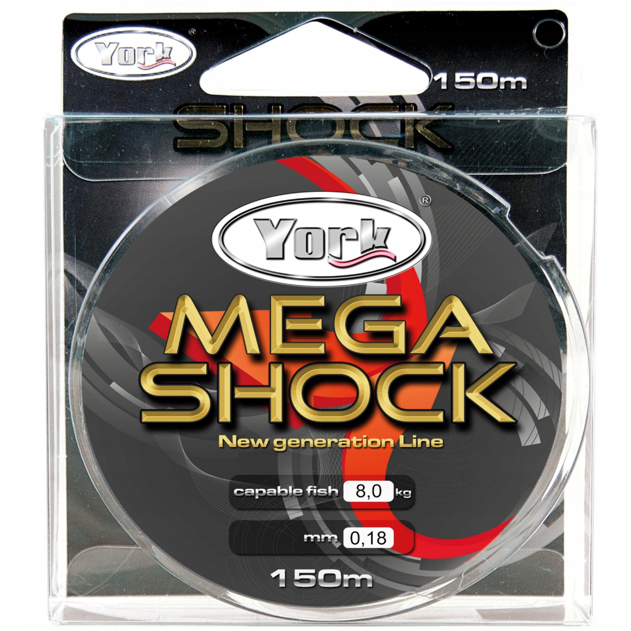 

Mocna Żyłka York Shock 0,22mm/150m/11,5kg