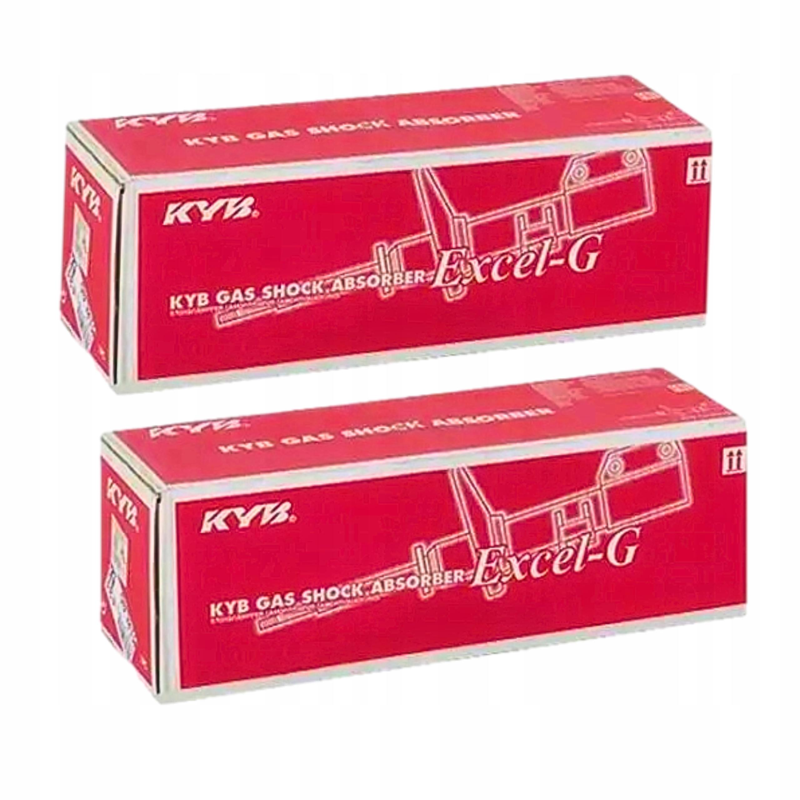 2x LENGÉSCSILLAPÍTÓ LÉGZSÁK ELSŐ BAL/JOBB KYB SM5361