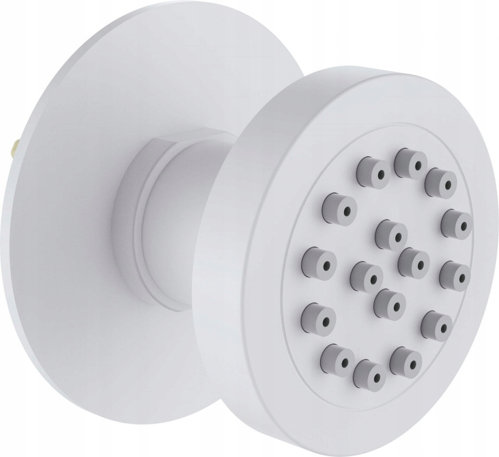 Cascada Sprchová tryska, guľatá, podomietková biela (NAC_A77K) /sm/