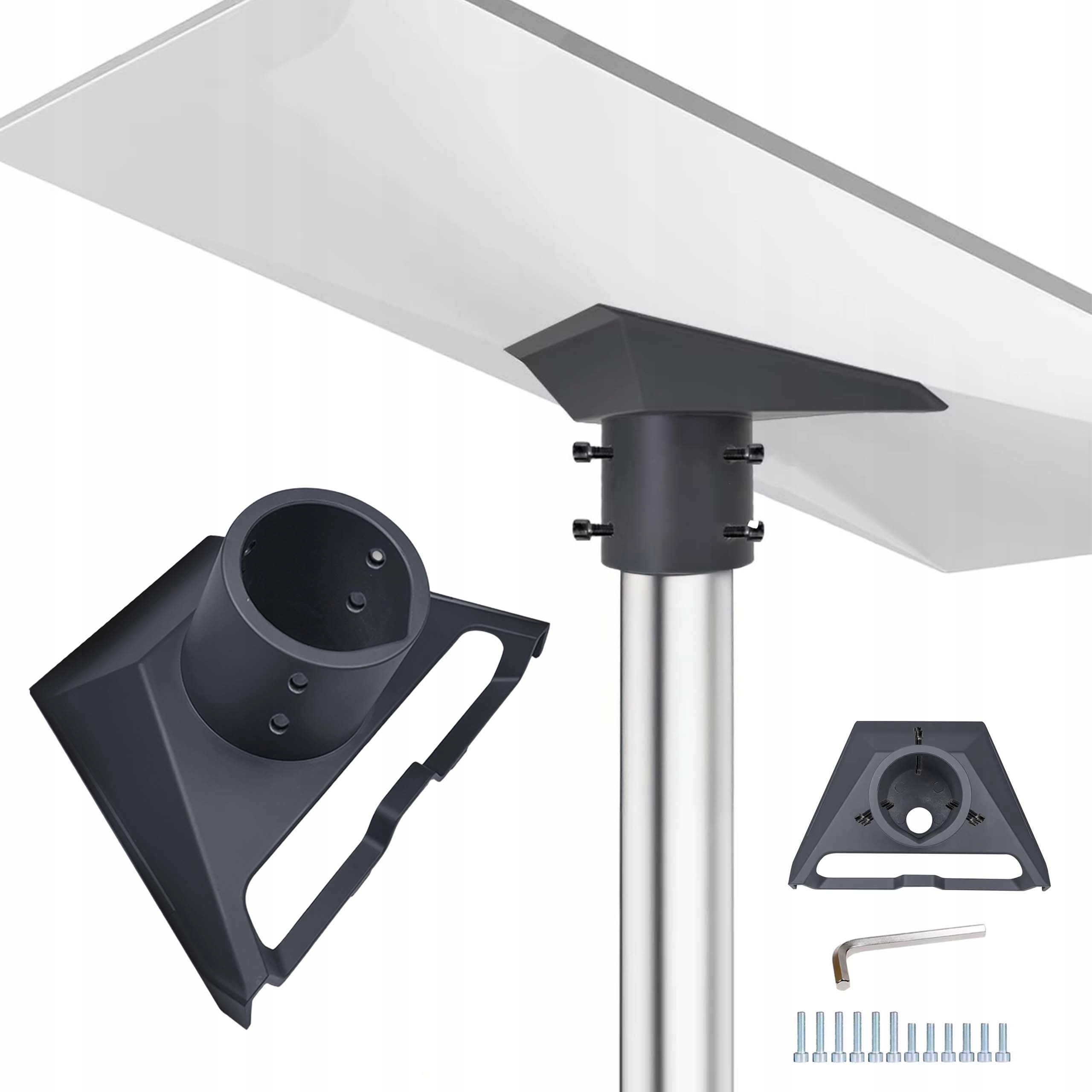 Držák pro Starlink Standard Gen 3 – trubkový adaptér, stožárový držák, kovový