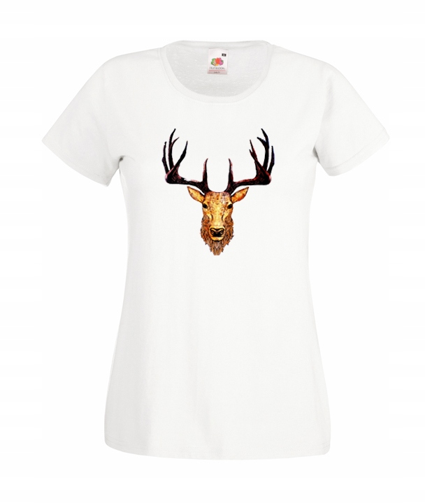 

S Koszulka Damska Jeleń Skandynawski Łapacz Snów