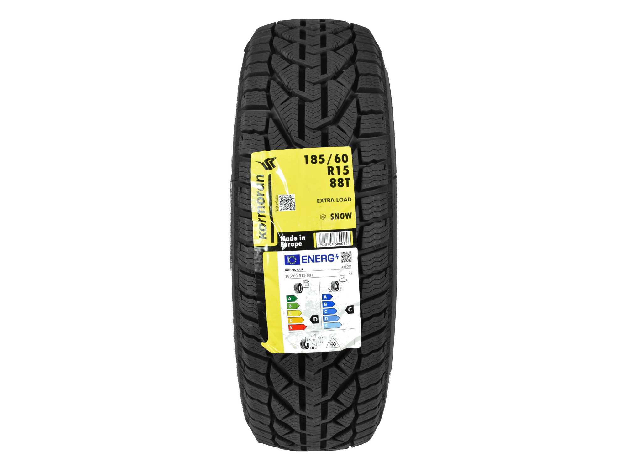 Opona zimowa 185/60R15 Kormoran Snow 2026