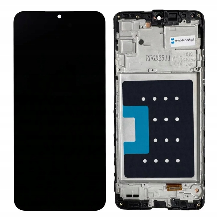 Nowy Ekran LCD Samsung A16 4G SM-A165F/DSB, SM-A165B/DS Z Ramką Czarny