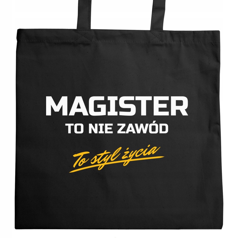 

Magister to styl życia torba na zakupy prezent