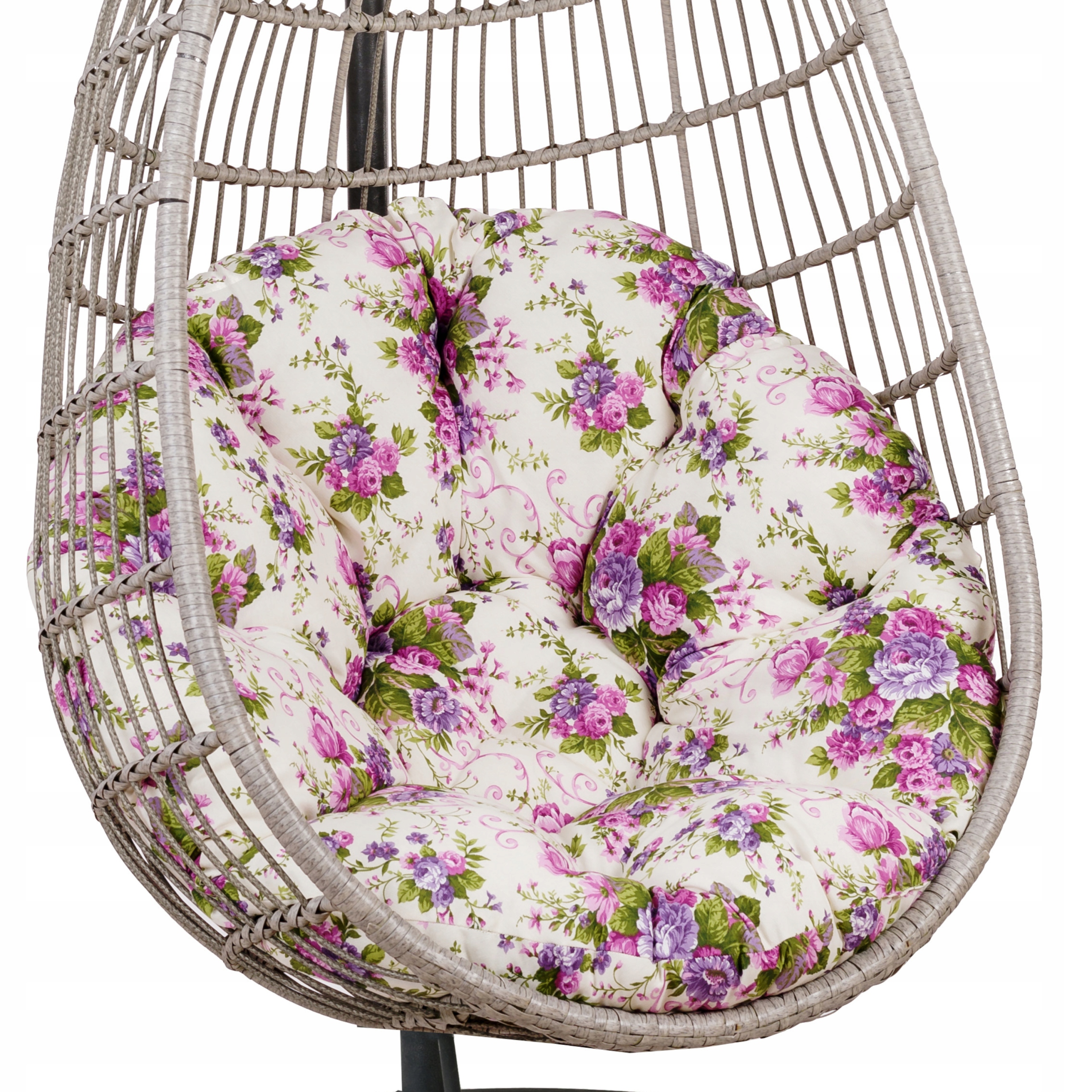 

Poduszka Okrągła Na Fotel Papasan Kokon 130cm Wzór