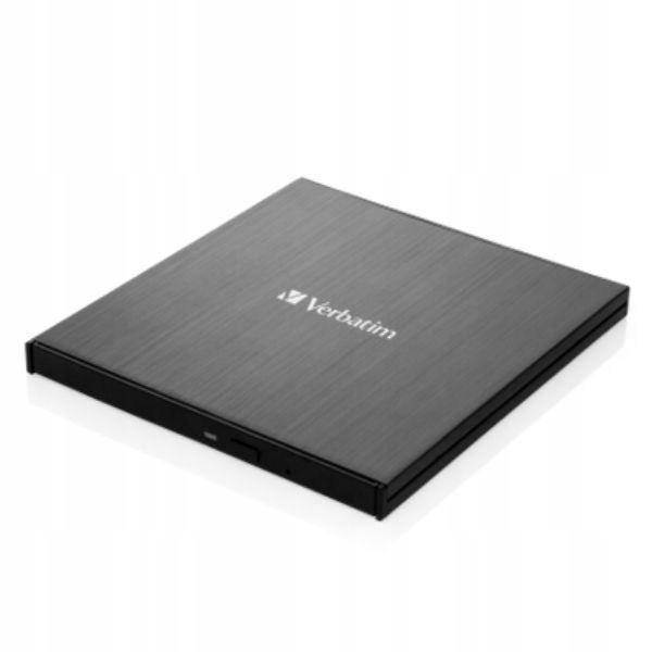 Verbatim Externá nahrávačka Slimline Blu-ray kábel Usb-c/usb-a čierny/