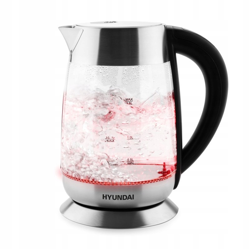 Czajnik elektryczny Hyundai VK792 2200 W 1,8 l bezbarwny