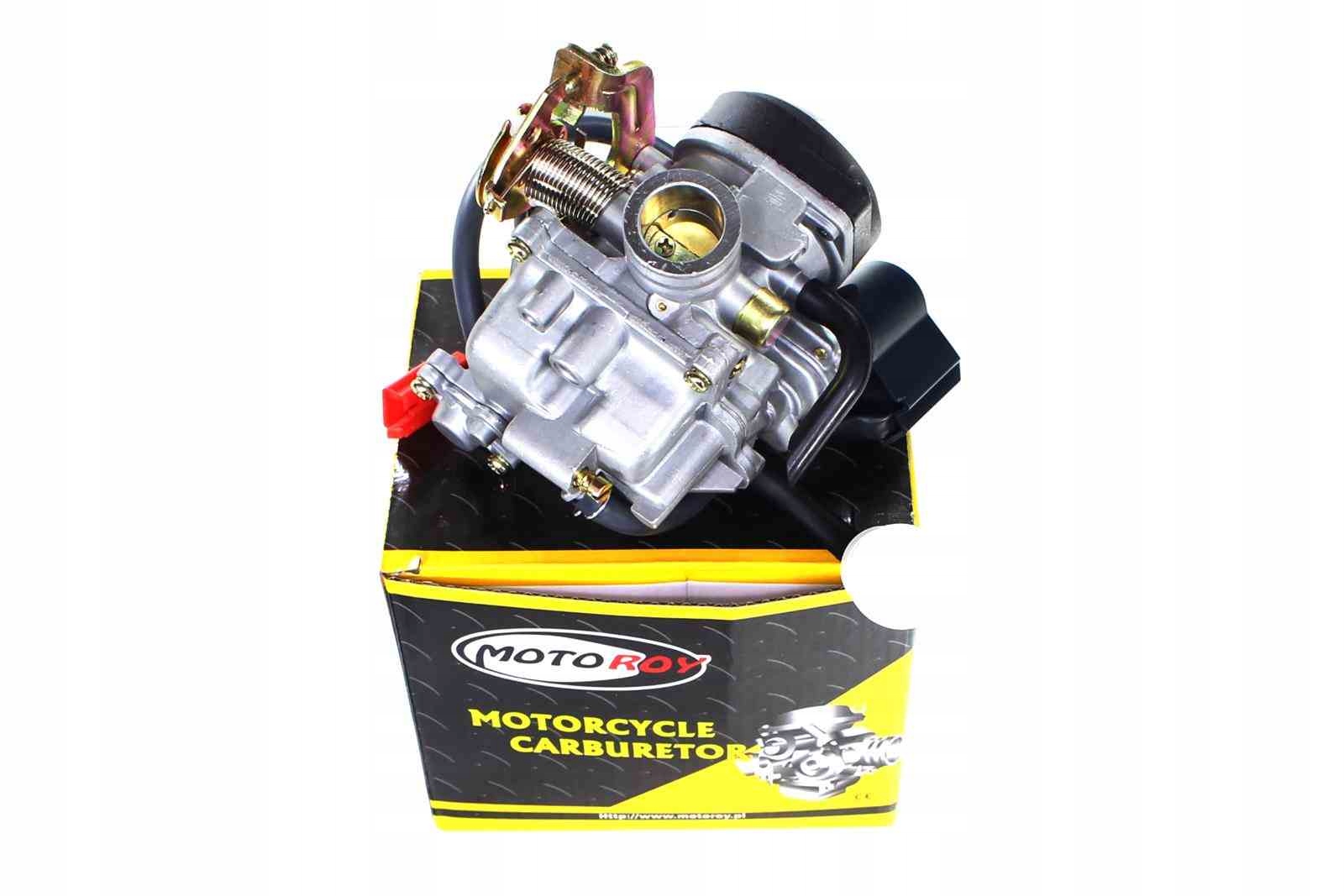 ROY10702 - КАРБЮРАТОР GY6-80 СКУТЕР 4T ROMET ROUTER KEEWAY KINGWA