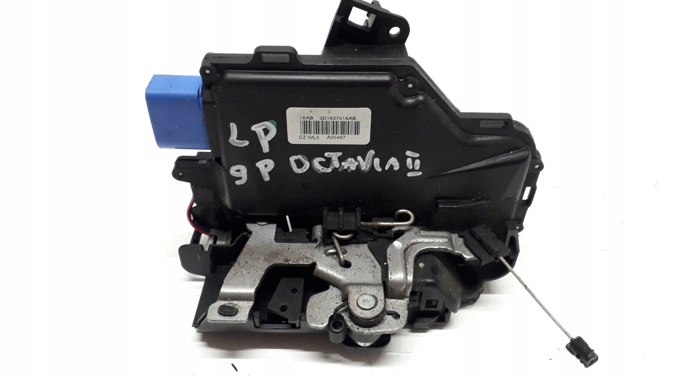 OCTAVIA 2 04- ZAMEK LEWY PRZEDNI 3D1837015AB 9PIN