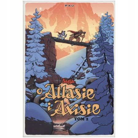 SAGA O ATLASIE I AXISIE (TOM 2) (TWARDA) (KSIĄŻKA)