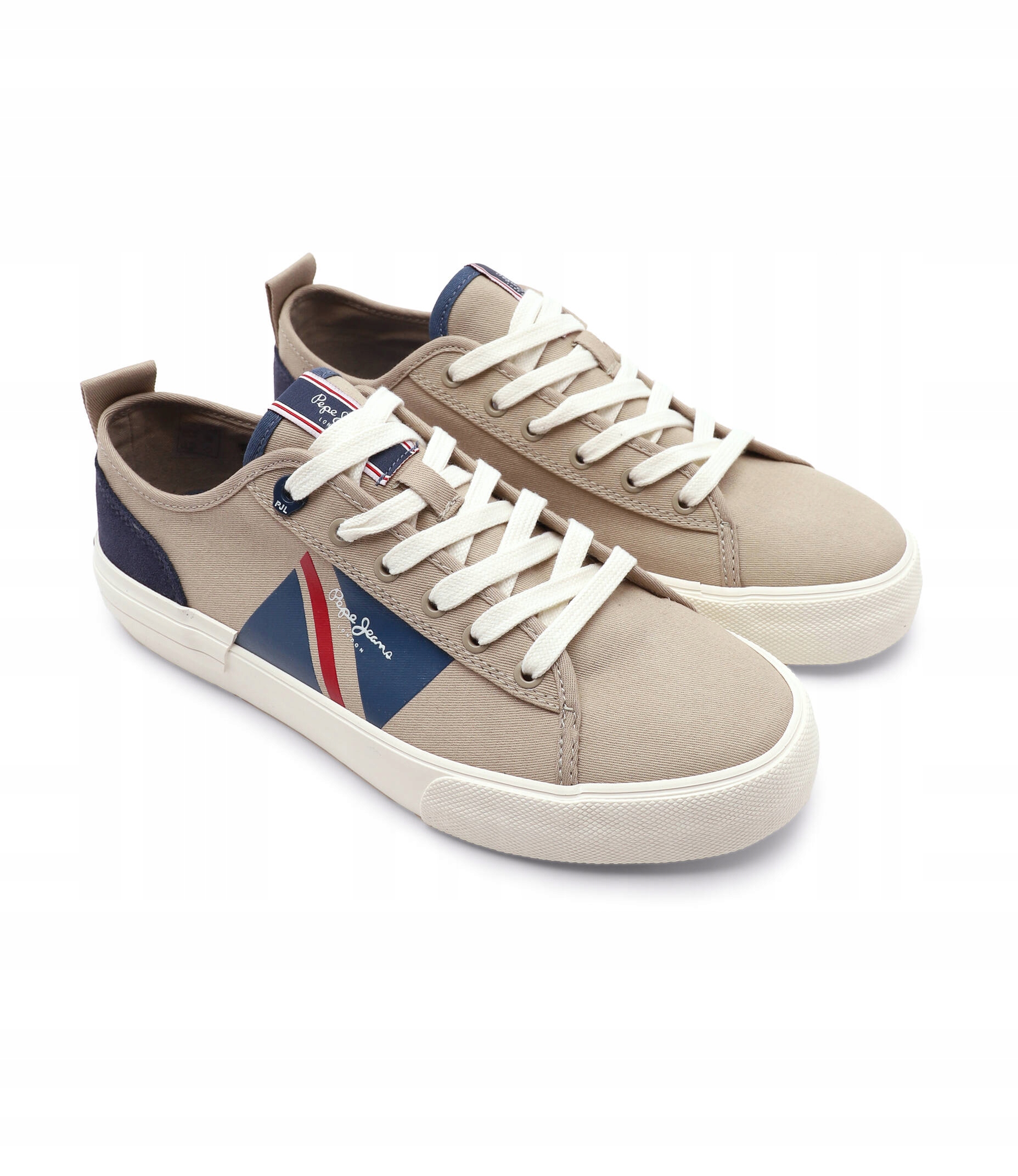 Pepe Jeans Allen Flag Pánské Tenisky Hnědé S Kůží 45 Awf