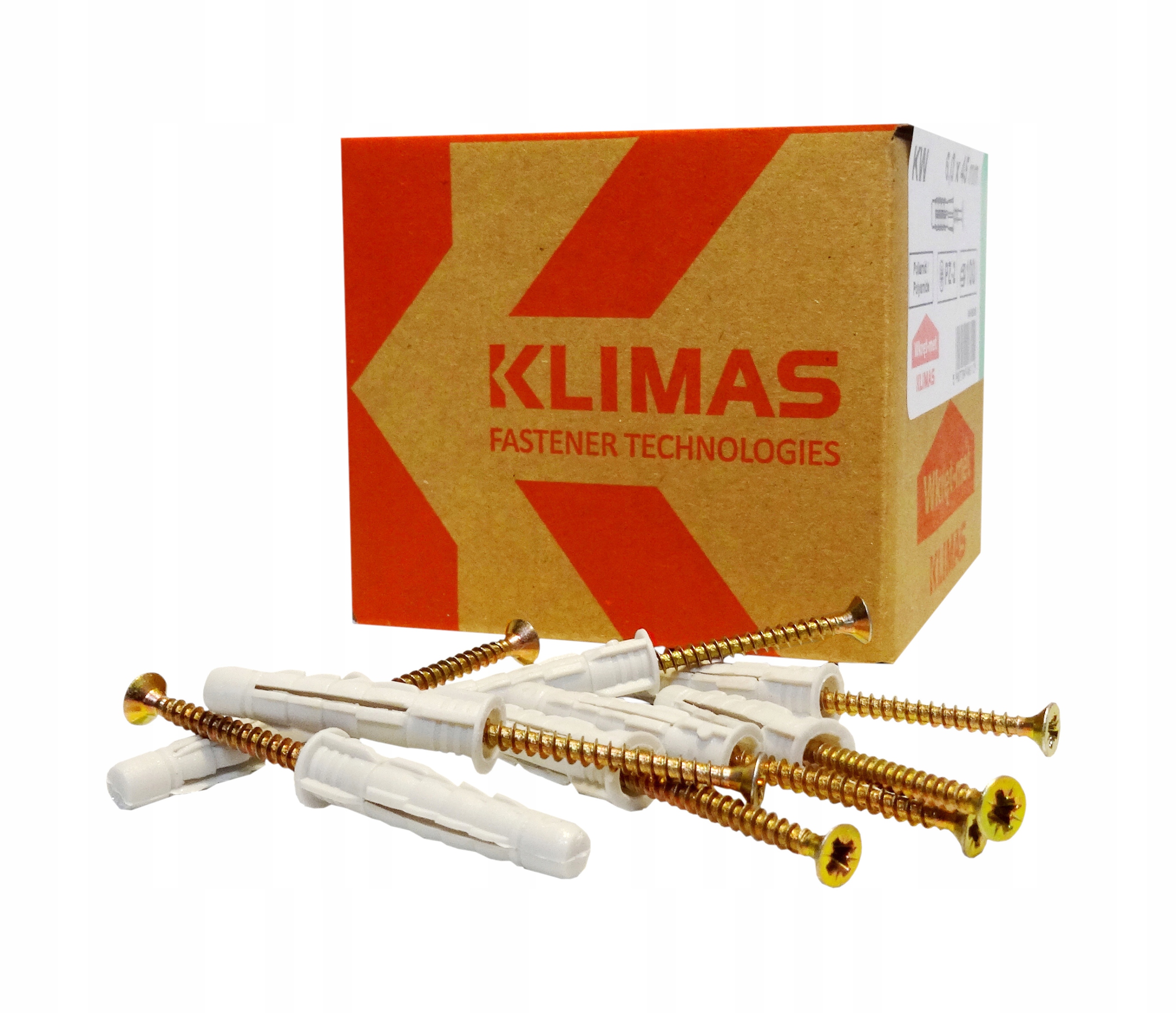 Kołki rozporowe uniwersalne KW 8x60 100szt