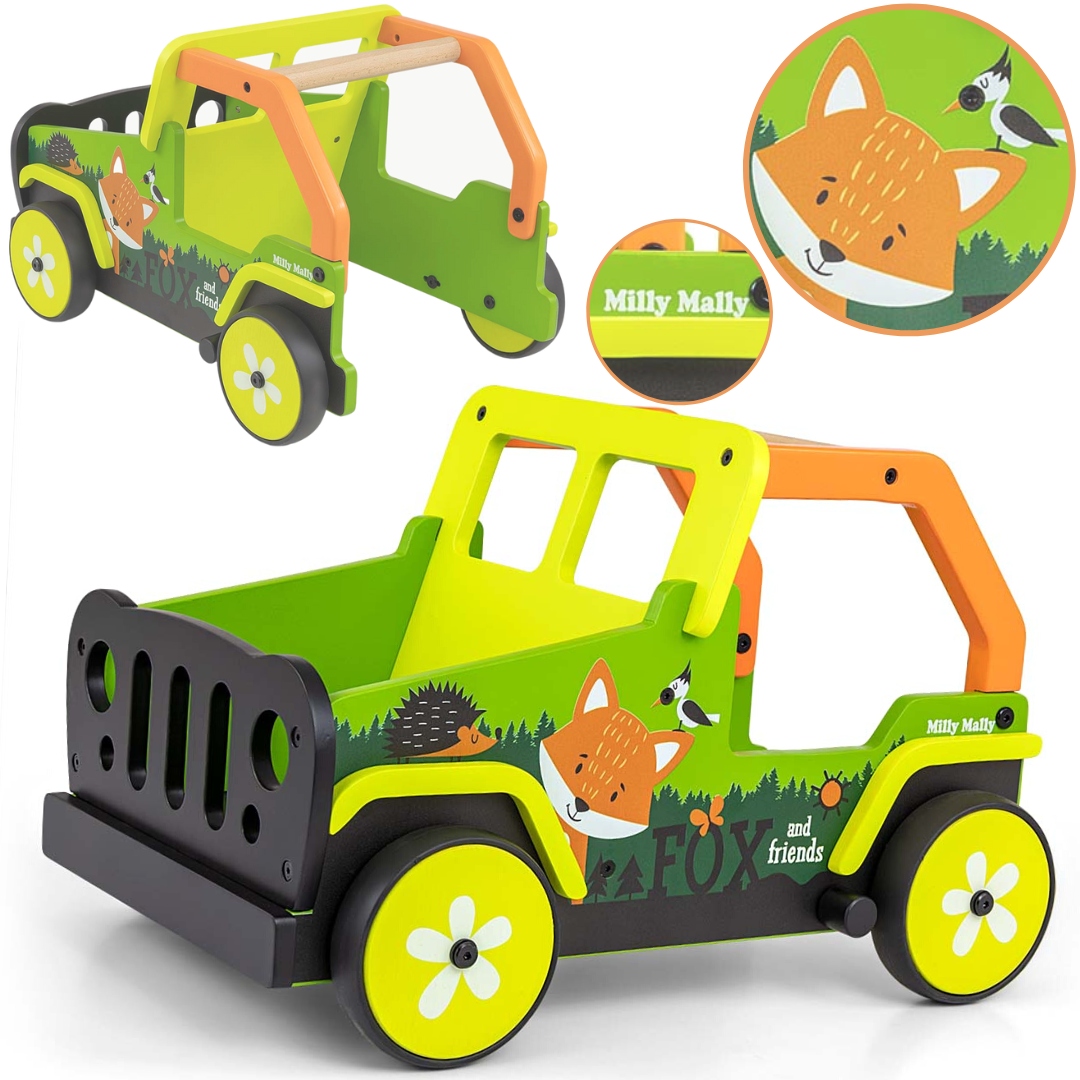 

Chodzik Pchacz dla dzieci Explorer Milly Mally