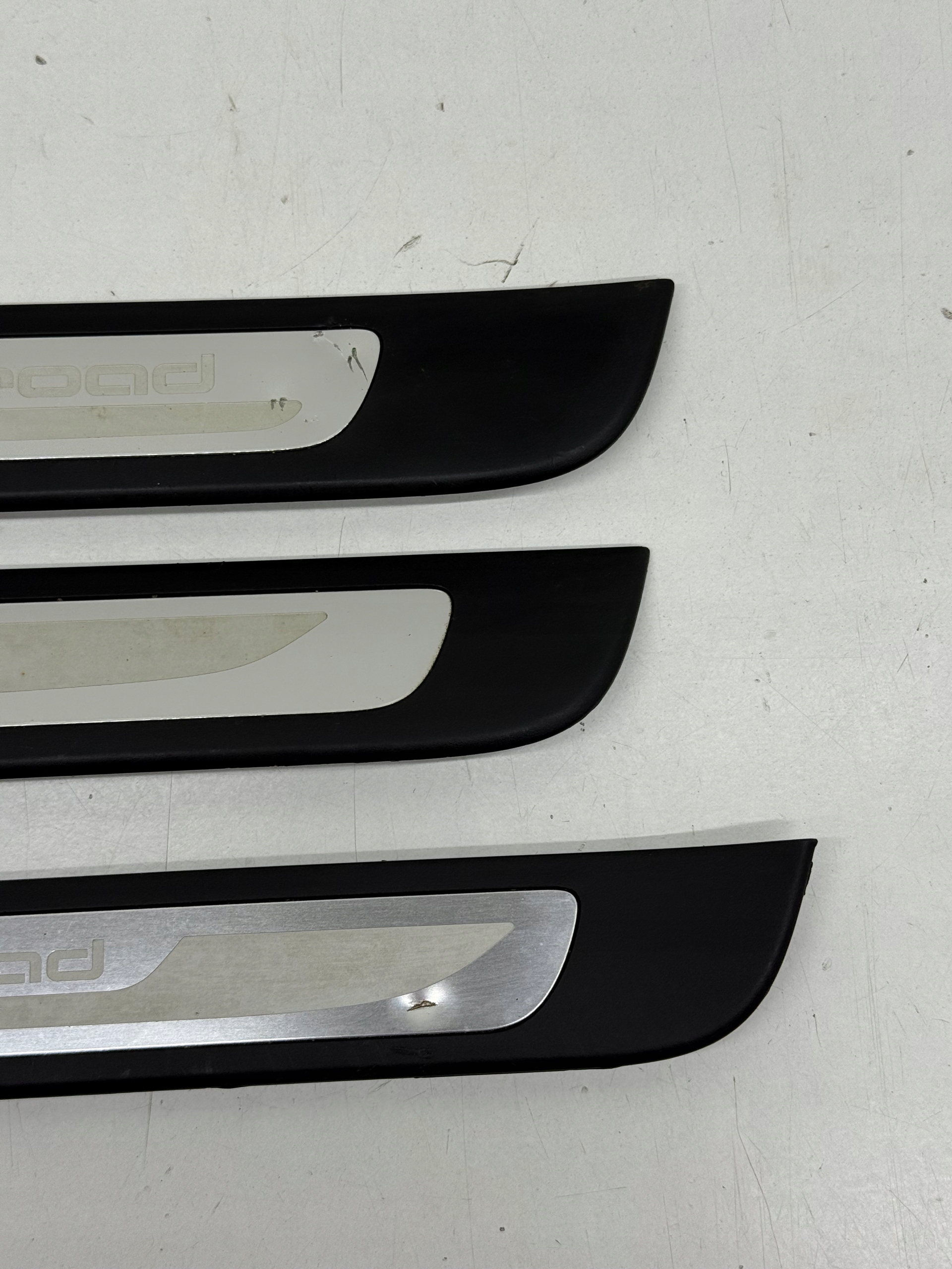 AUDI A6 C7 ALLROAD mouldings caps threshold KOMPLET