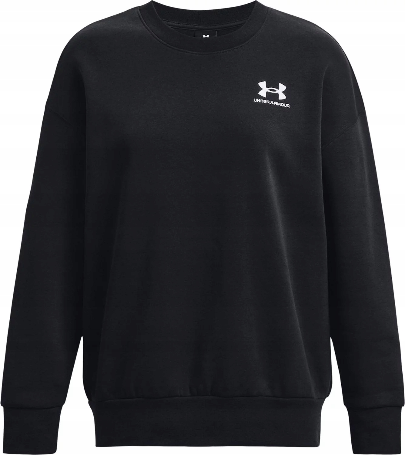 Under Armour Mikina Essential Flc Os Crew-BLK černá