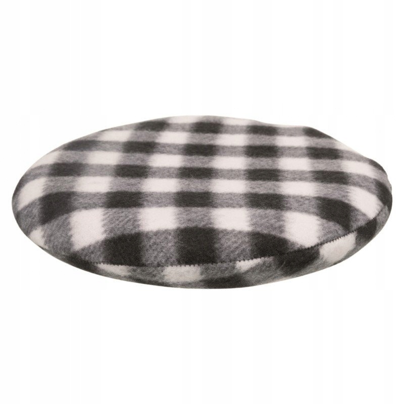 Levně Polštář vyhřívaný , do mikrovlnné trouby, o 26 cm, černo/bílý