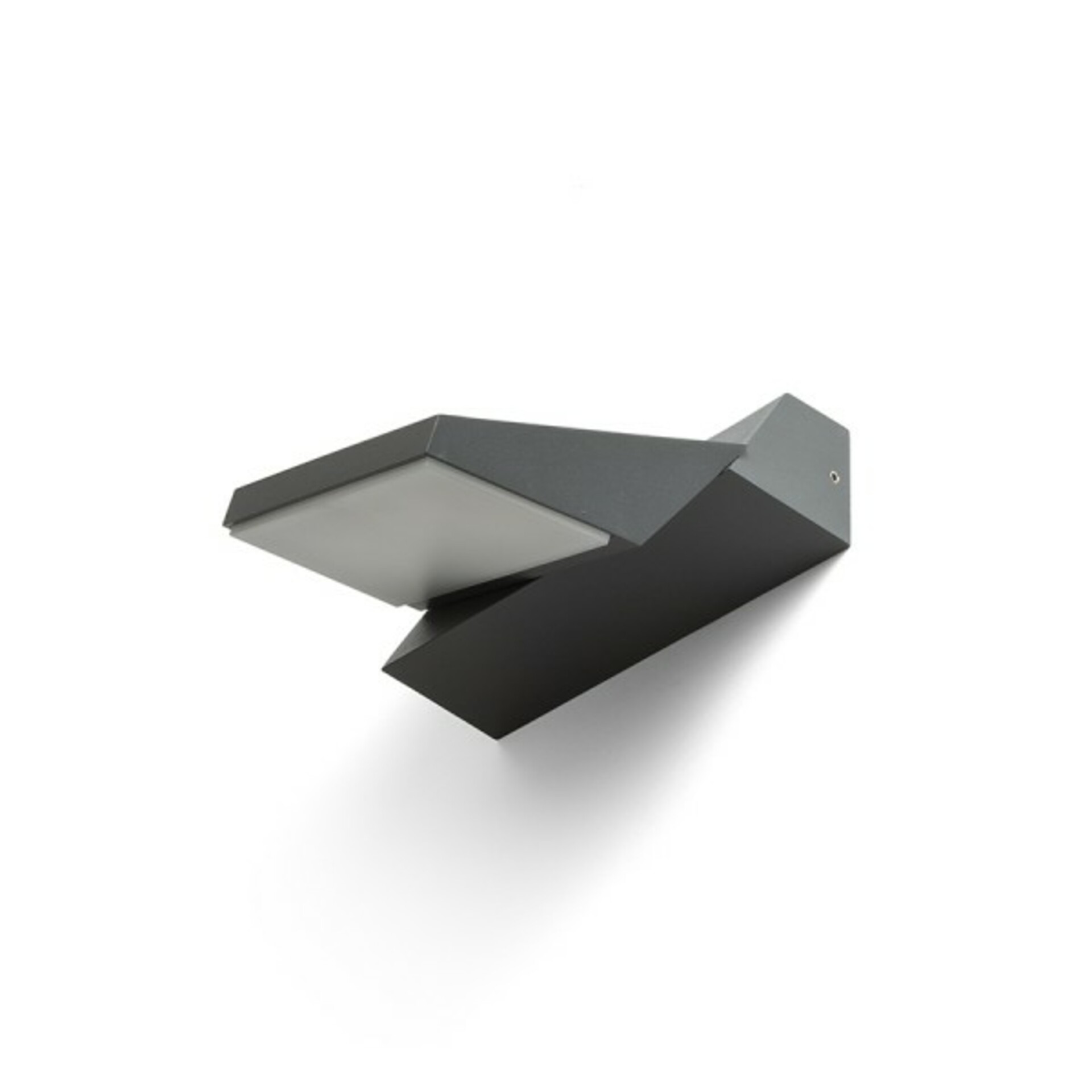 Rendl Twist Led nástenné svietidlo antracit 13W IP65 3000K nastaviteľné