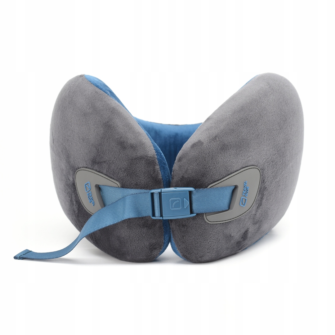 Polštář paměťová podložka Travel Blue Infinity modrá