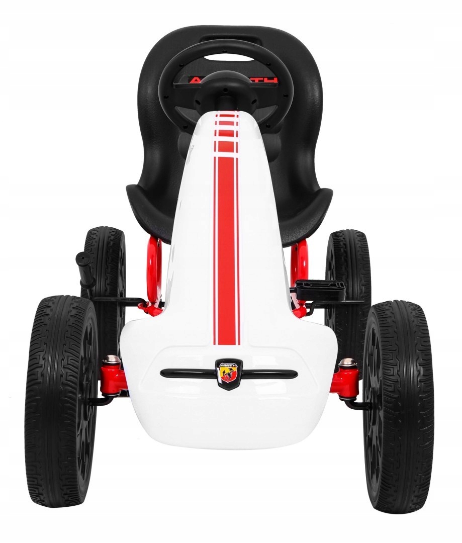 GOKART NA PEDAŁY ABARTH LICENCJA EVA Hamulec Długość pojazdu 111 cm