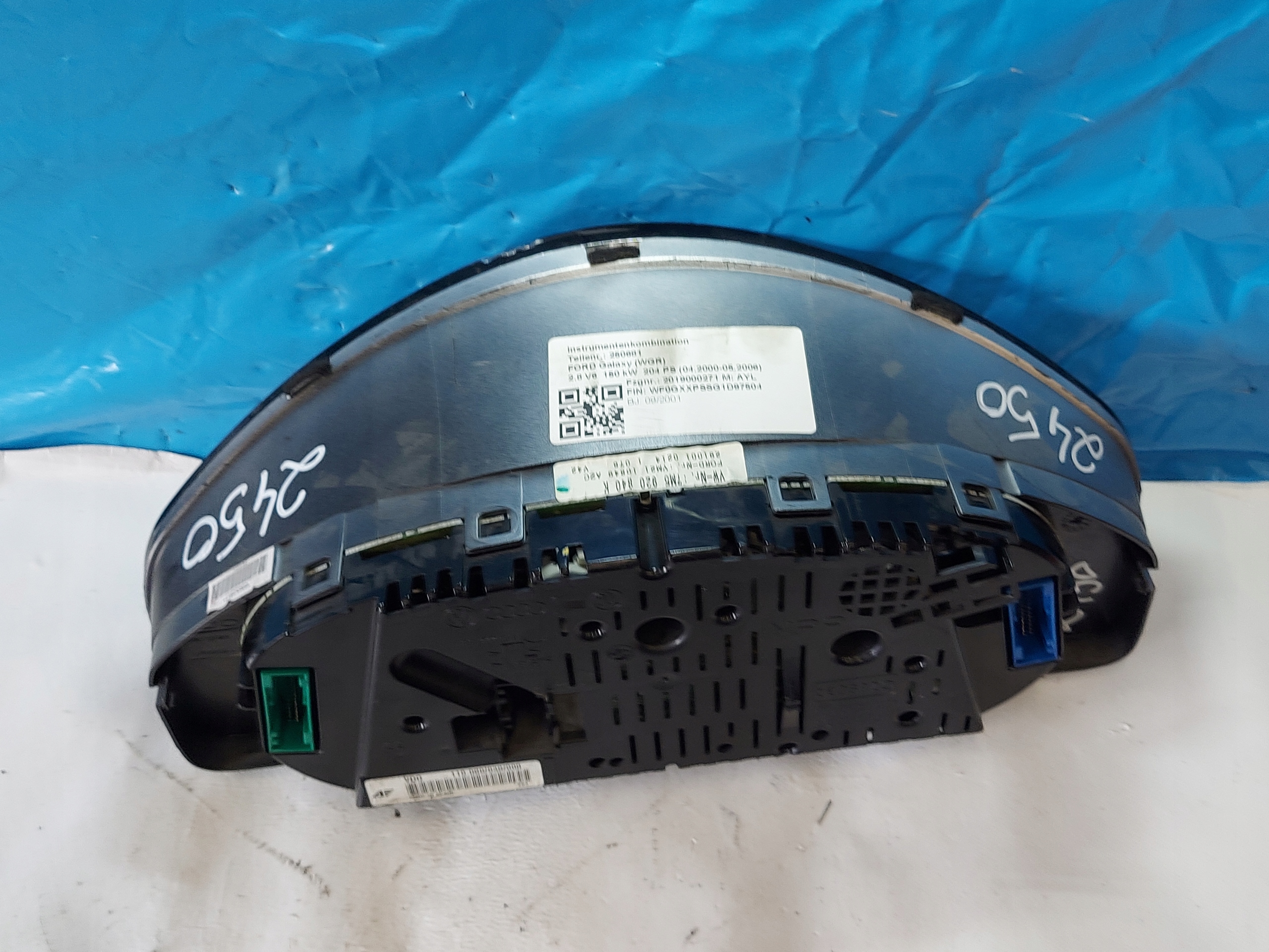 dials clock FORD GALAXY 2.8 VR6 7M5920840K