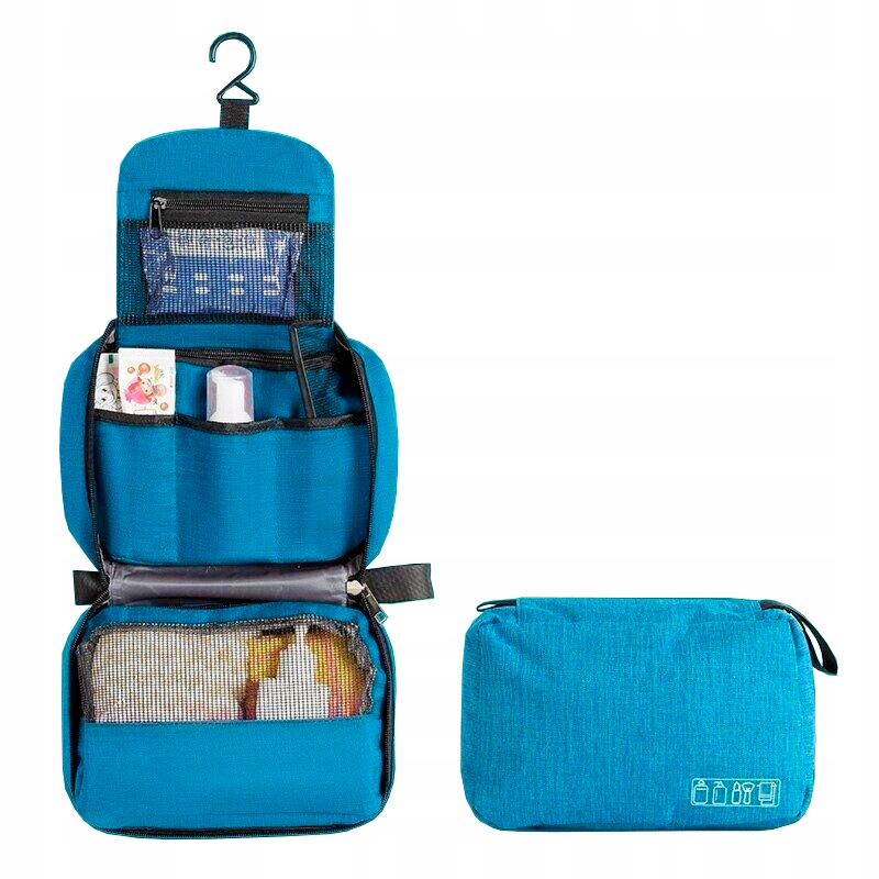 

Kosmetyczka Podróżna Z Kieszonkami Przegródkami