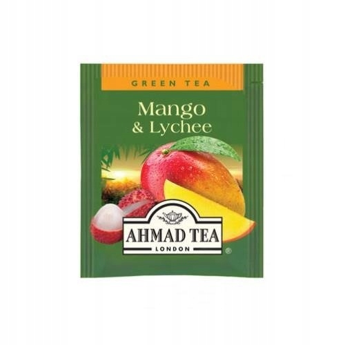 Levně Ahmad Green Mango & Lychee ovocný čaj 20 obálek