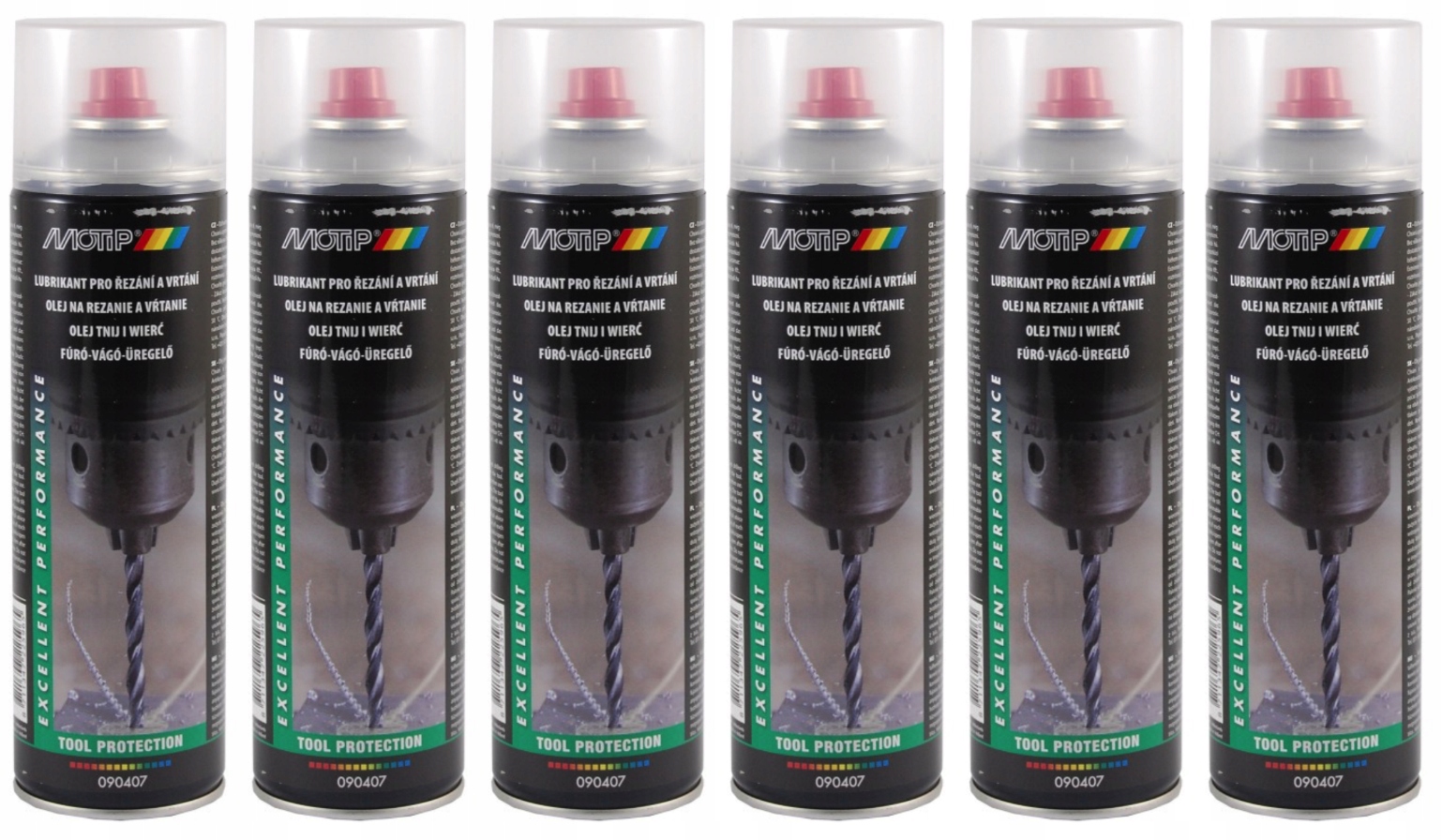 Motip Multi Spray 500ml Olej chłodzący do wiercenia 10 sztuk EAN (GTIN) 8711347225965