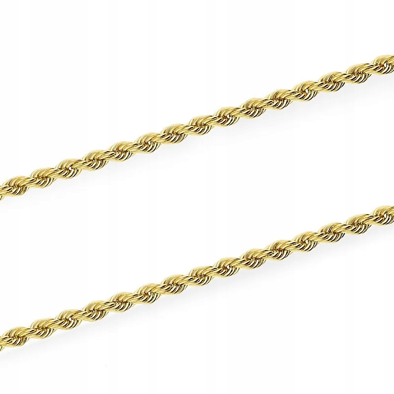 Zlatá dámská Korda 585 řetízek s originální vazbou pro ženy R45 3.27g