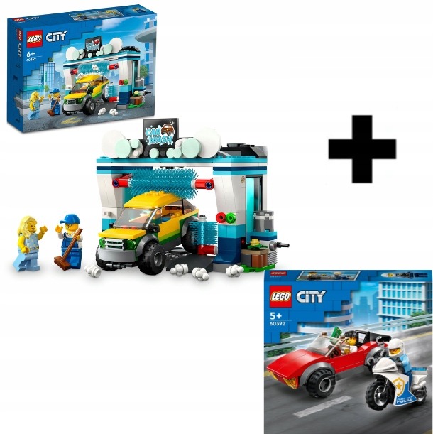 Lego City Automobilová 60362 Lego 60392 Dárková Sada