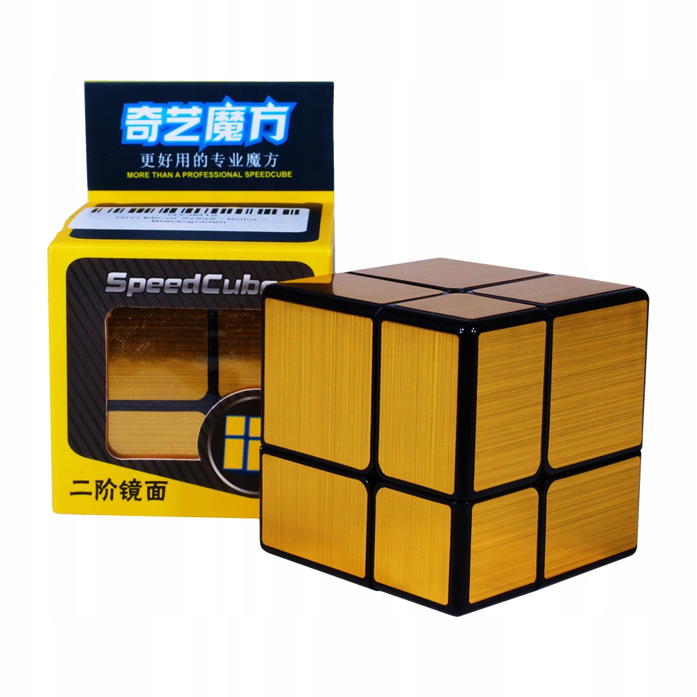 

QiYi Mirror 2x2x2 Black/golden