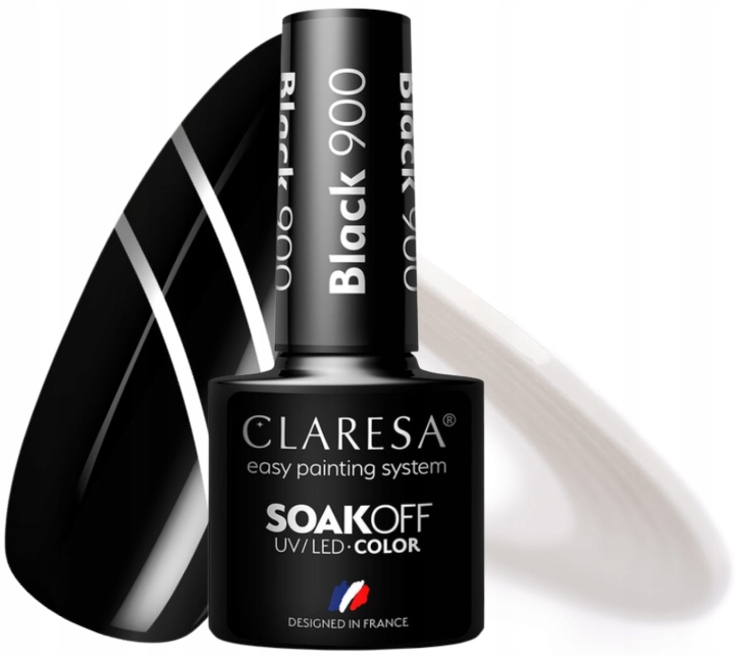 

Claresa Black 900 Lakier Hybrydowy Czarny 5ml
