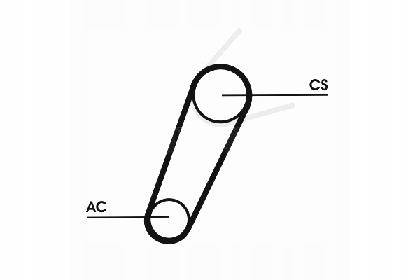 PASEK KLINOWY FORD FOCUS C-MAX 1.8 10.03-03.07 CONTINENTAL CTAM Producent części Continental