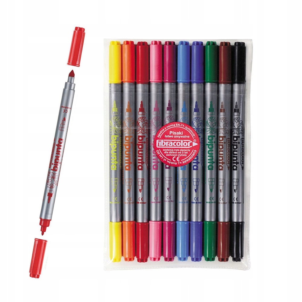 

Pisaki Dwustronne Fibracolor