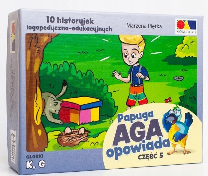 HISTORYJKI OBRAZKOWE. PAPUGA AGA OPOWIADA CZ. 5
