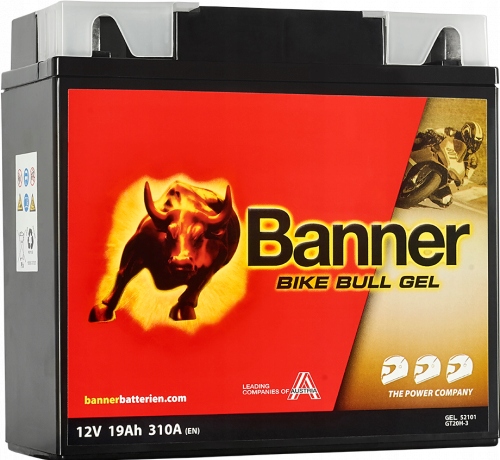 51201 - BANNER Bike Bull GEL акумулятор 12V 11AH GTZ14-4