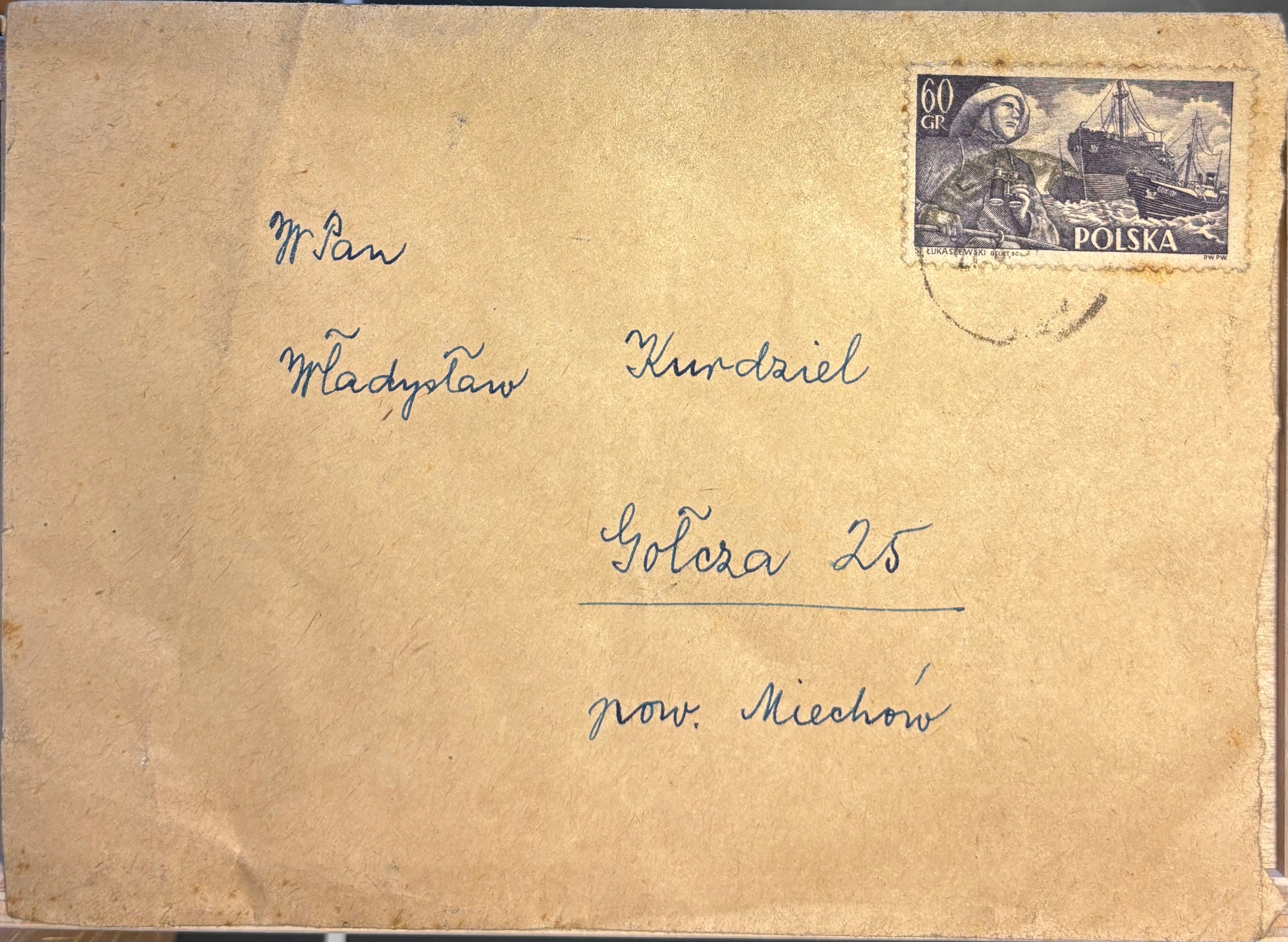 Koperta Gołcza Miechów