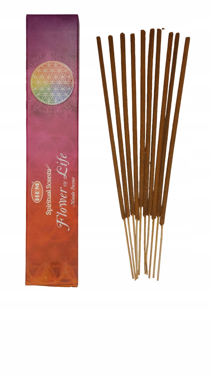 

Kadzidła Pyłkowe Flower Of Life Hem 15 gram