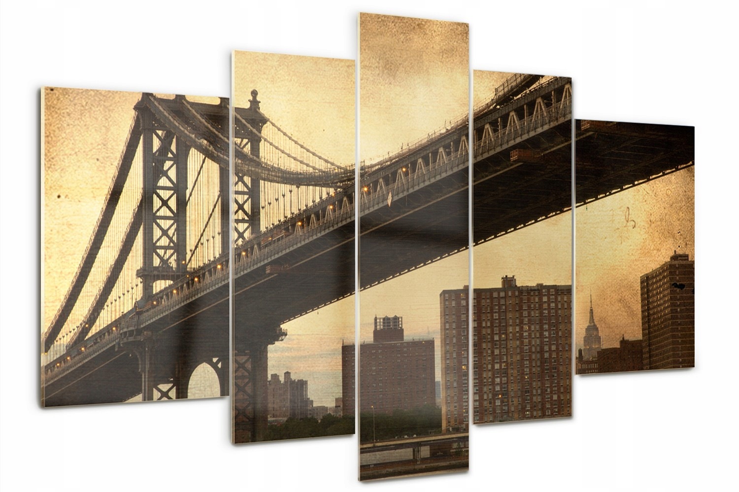 

Obraz na szkle tryptyk Manhattan Nowy Jork