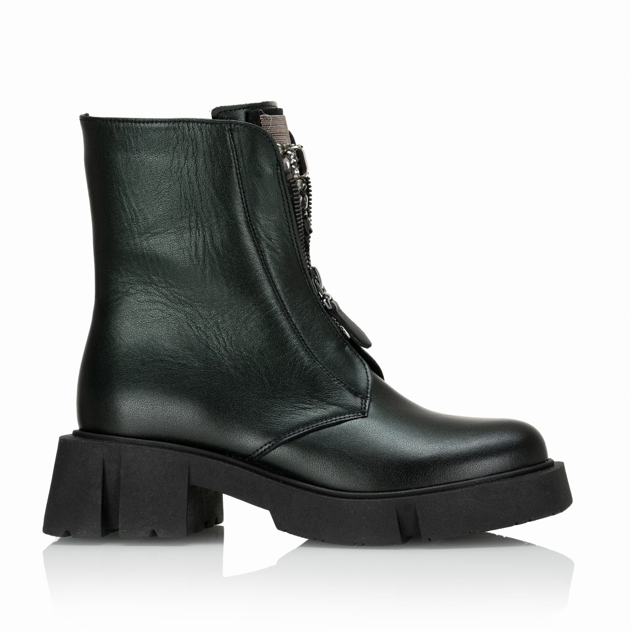 Dámské kotníkové boty Higo 2600 Zelená 38, Zelená