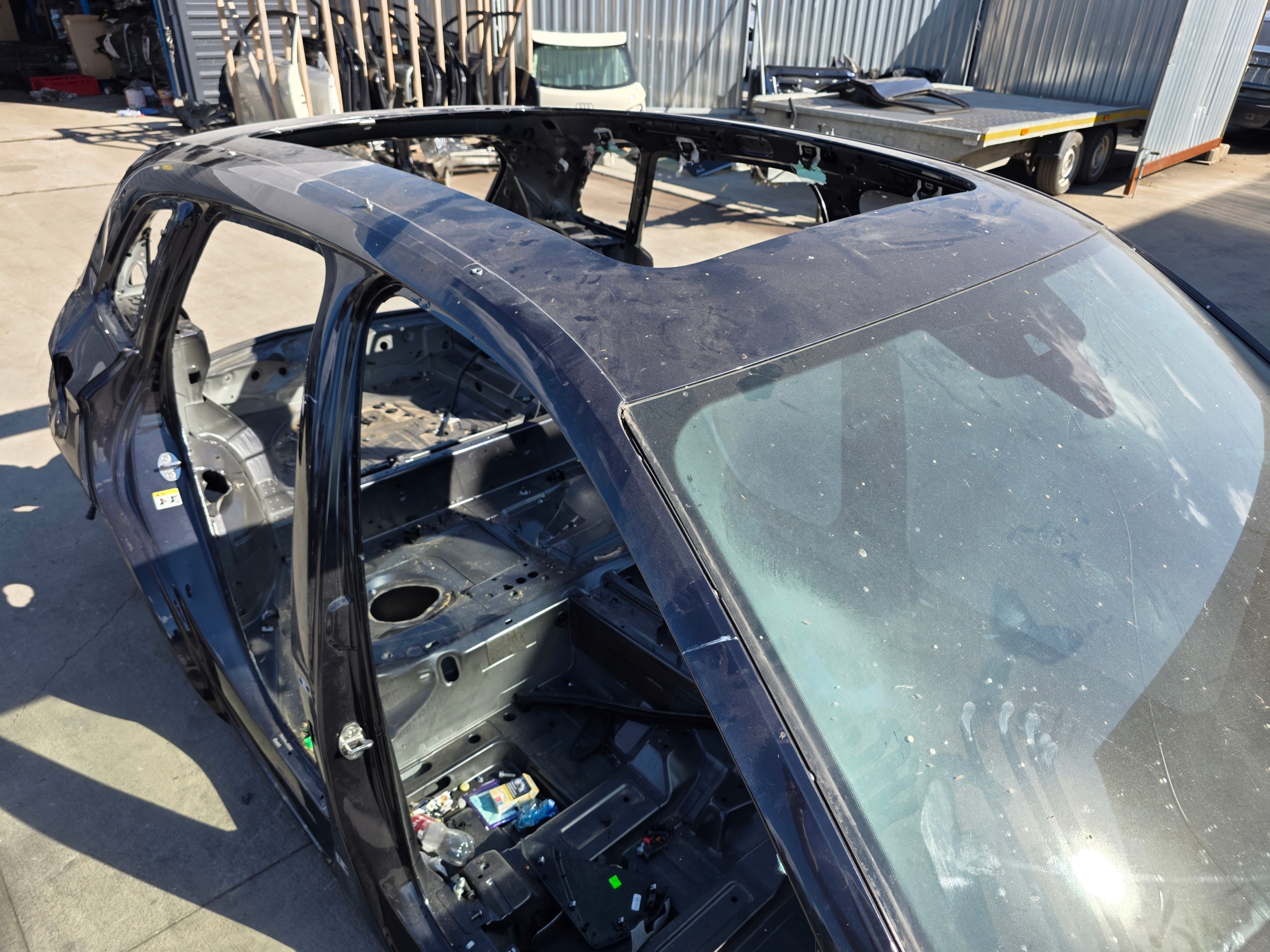 dach Radhaus Längsträger AUDI Q5 80A FY ORGINAL PANORAMA !!!